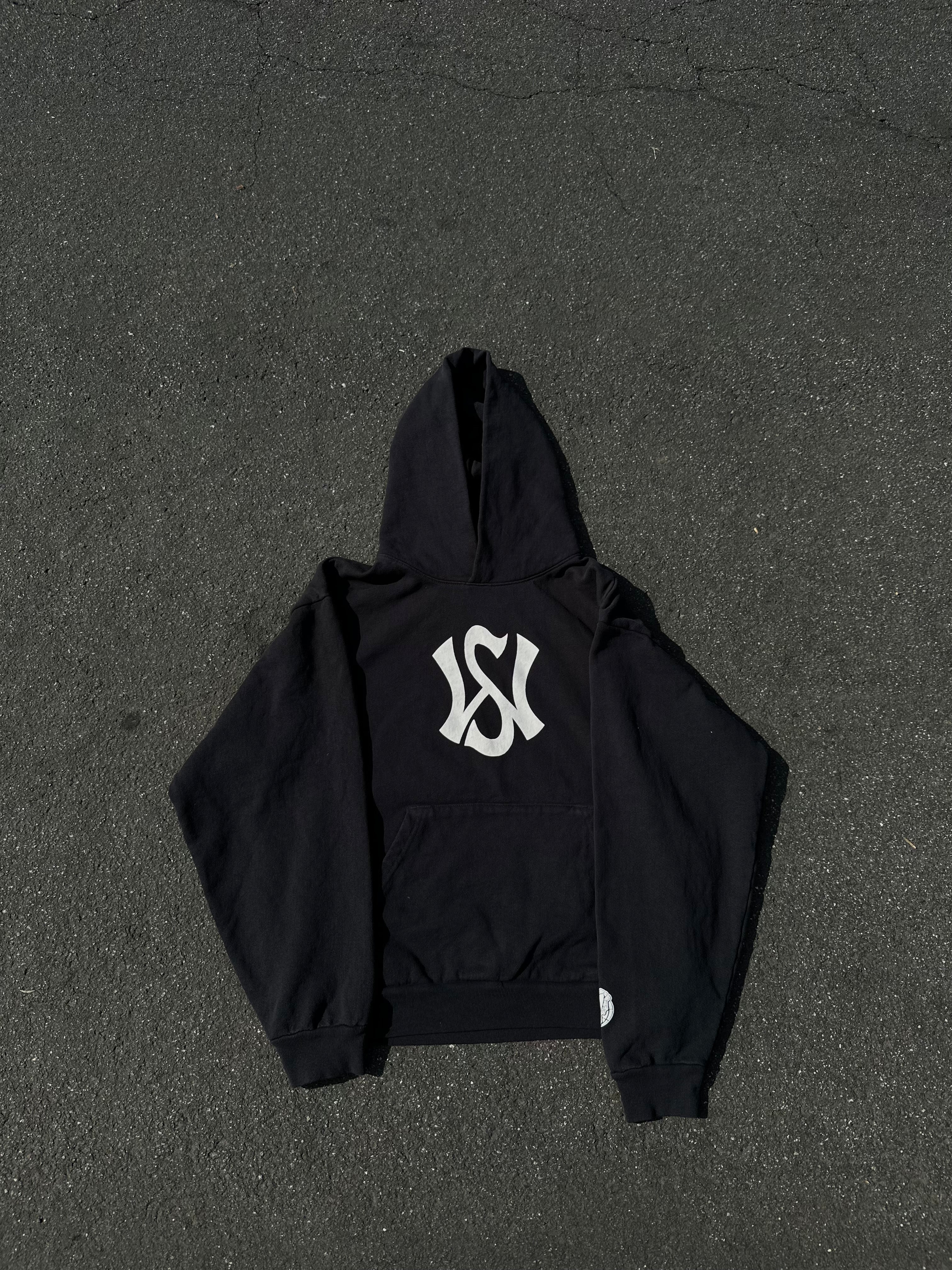Smallwrld Oversized Black Hoodie🖤