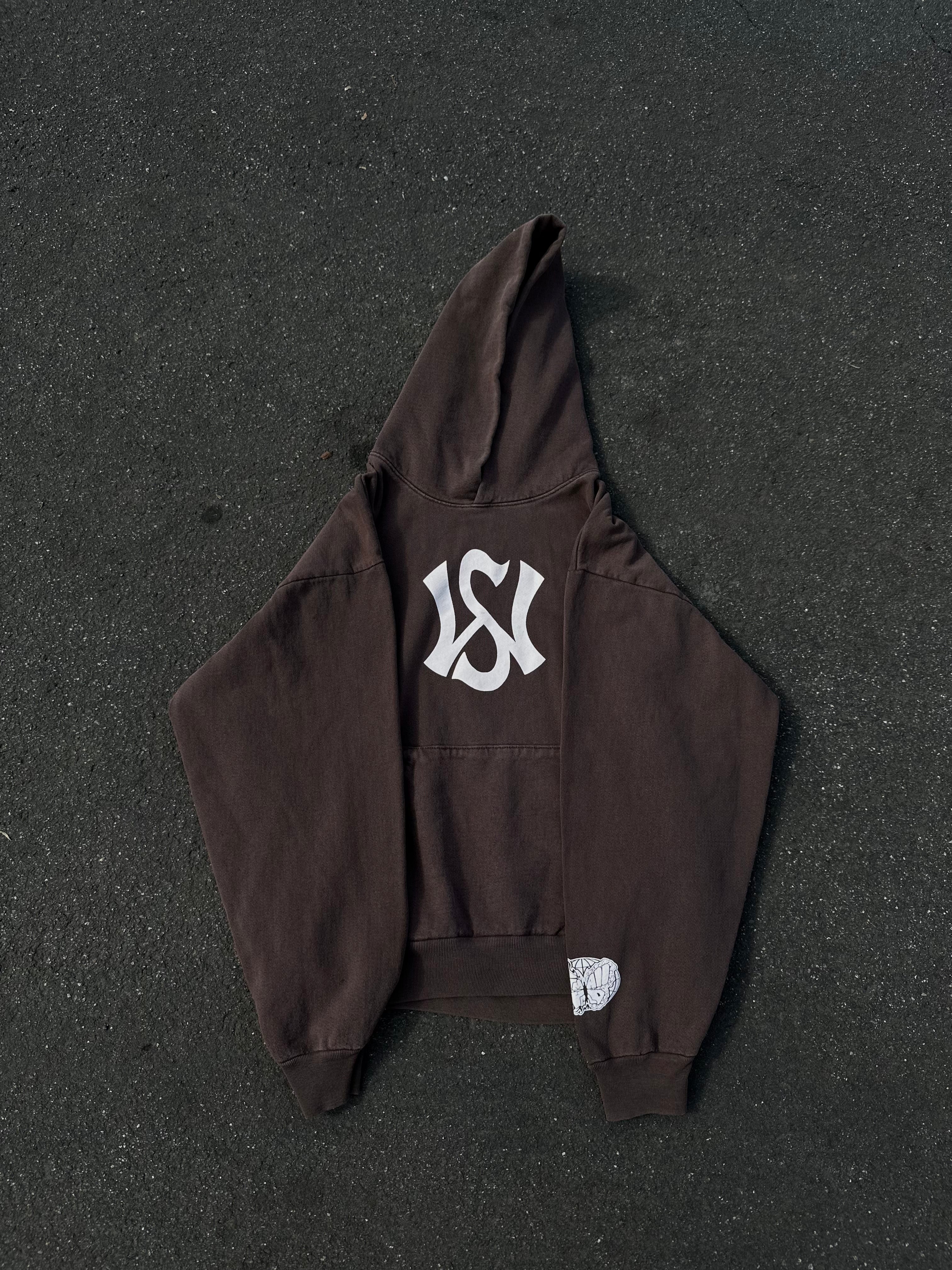 Smallwrld Oversized Brown Hoodie🤎